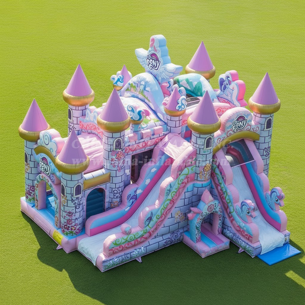 T5-2380 My Little Pony Theme Inflatable Castles