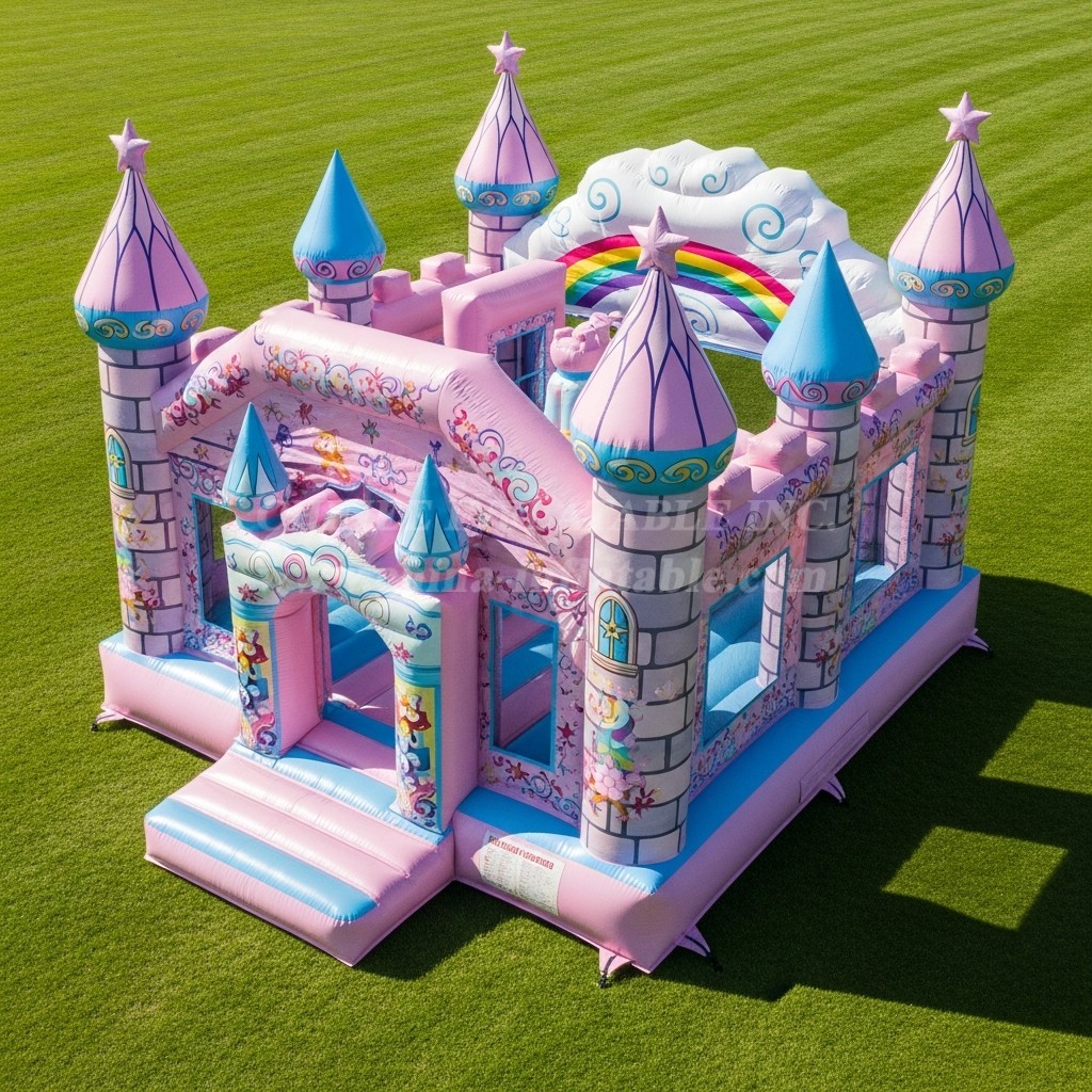 T5-2381 My Little Pony Theme Inflatable Castles