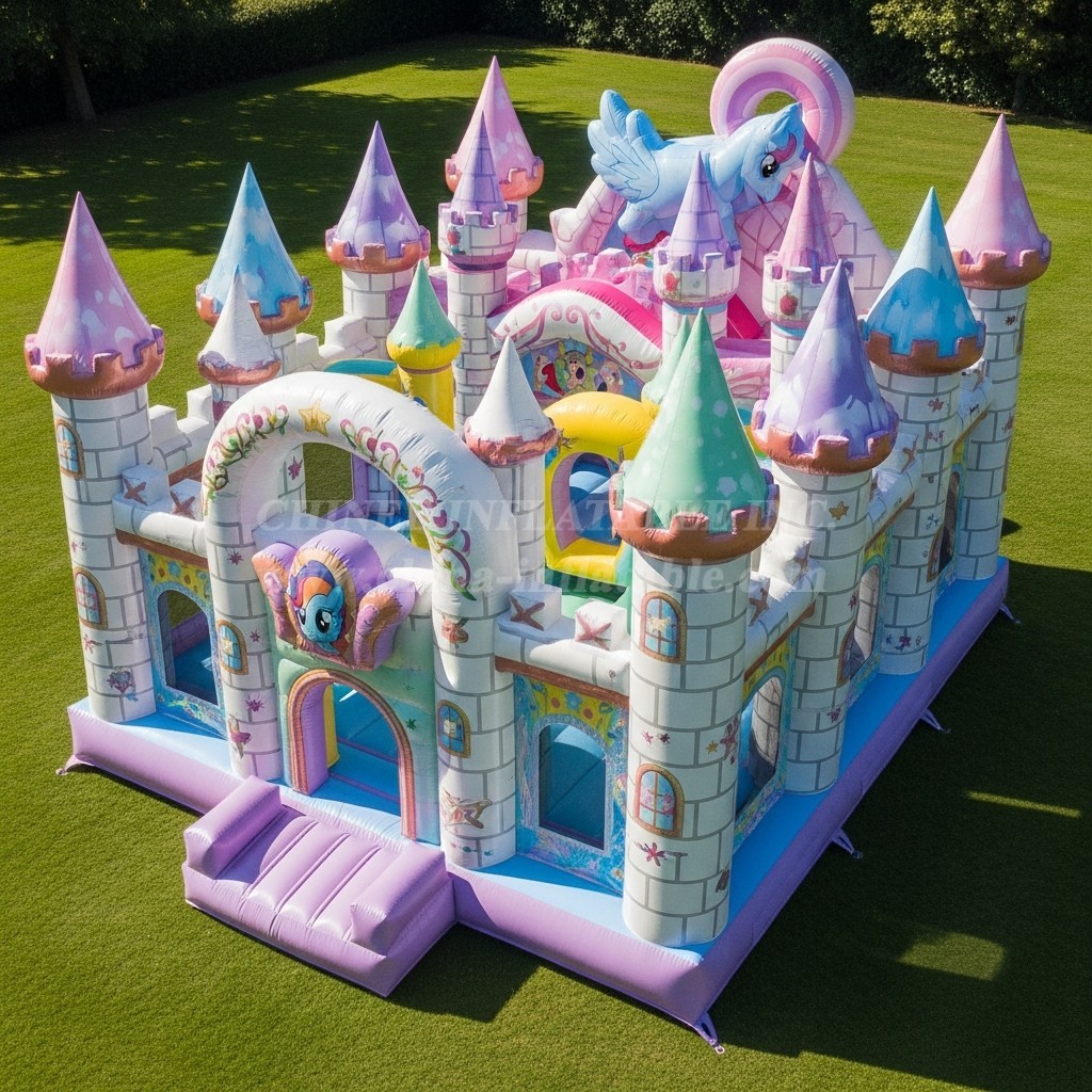 T5-2382 My Little Pony Theme Inflatable Castles