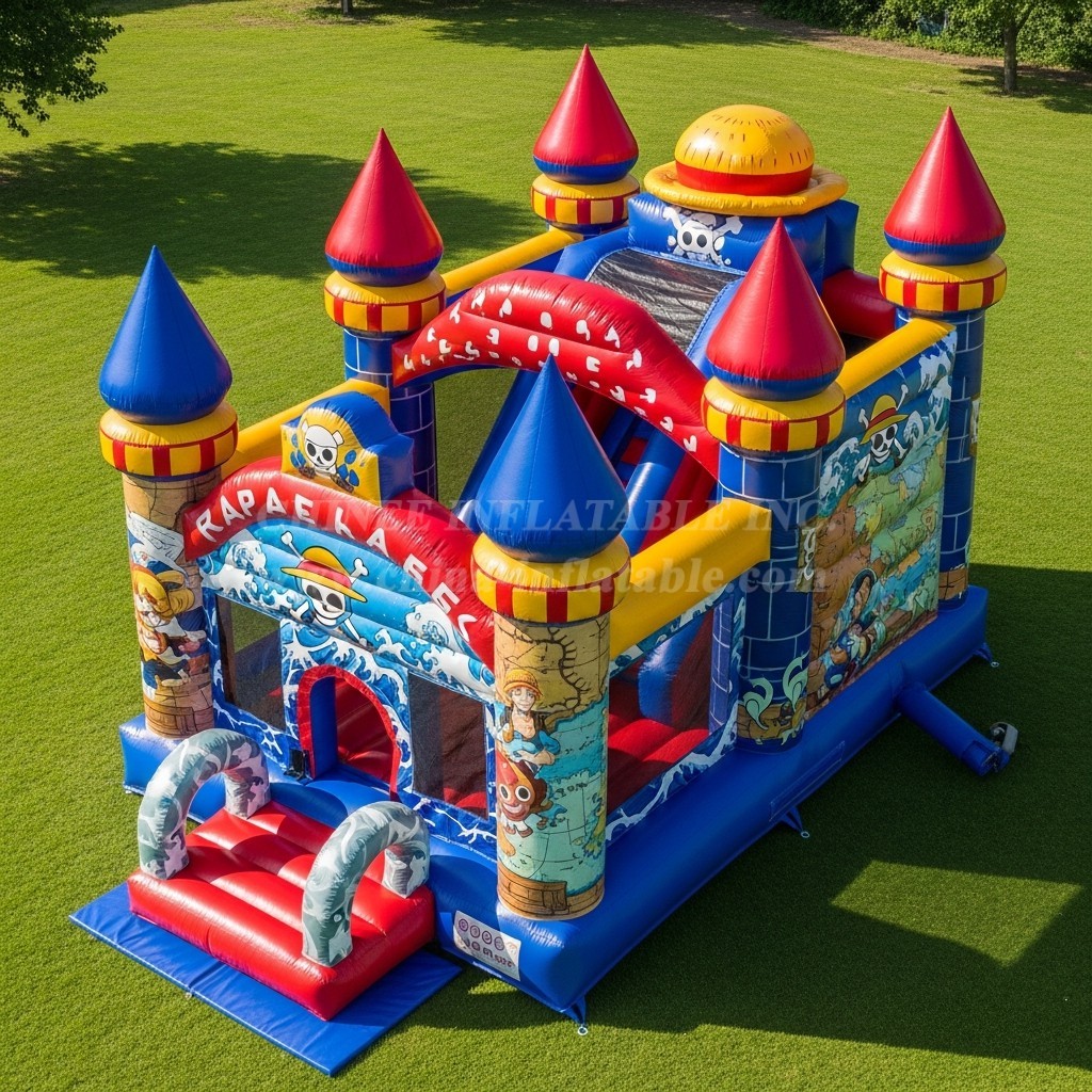 T5-2394 One Piece Theme Inflatable Castles