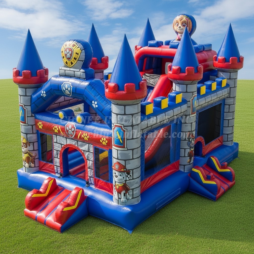 T5-2401 Paw Patrol Theme Inflatable Castles