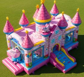 T5-2403 Peppa Pig Theme Inflatable Castles