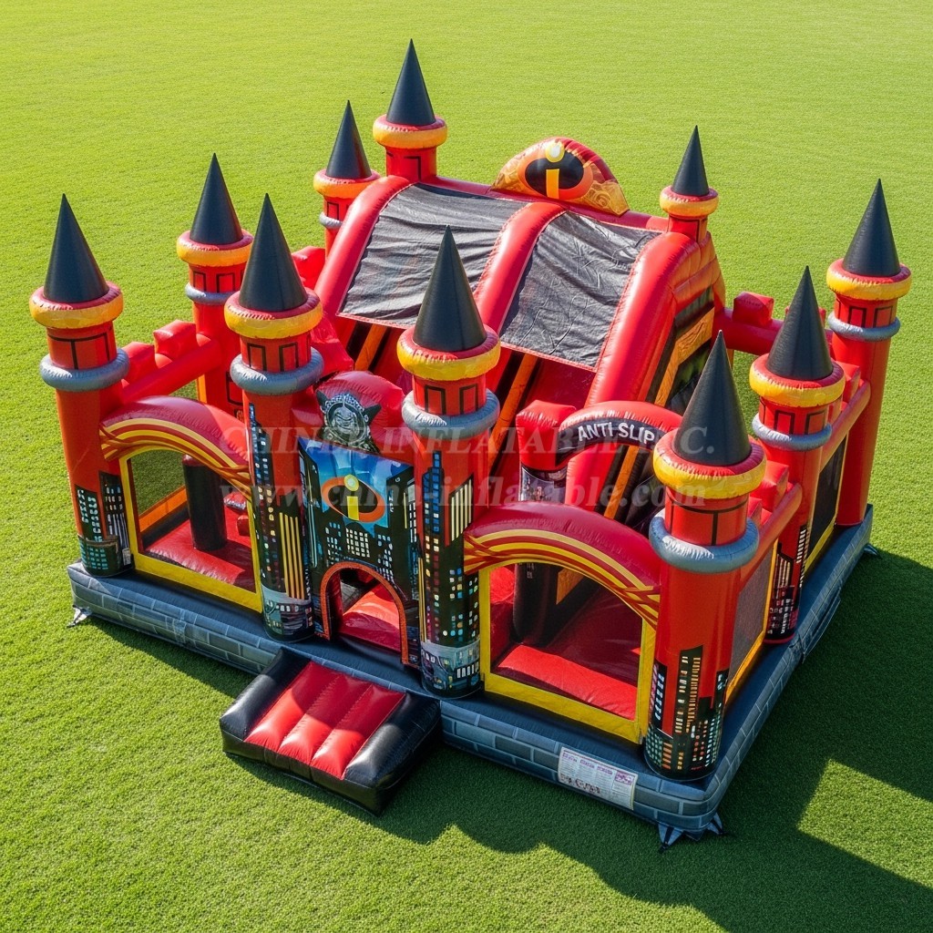 T5-2501 The Incredibles Theme Inflatable Castles