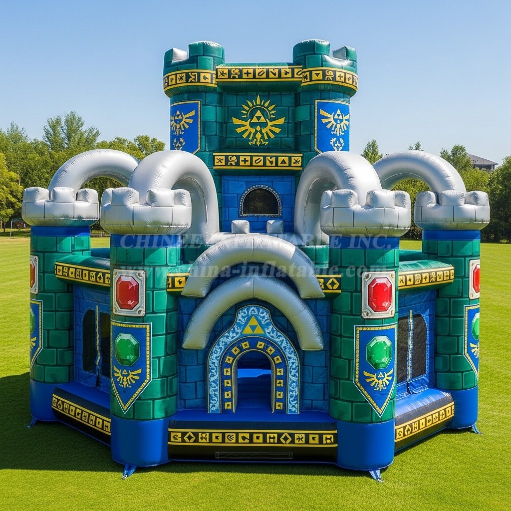 T5-2504 The Legend of Zelda Theme Inflatable Castles