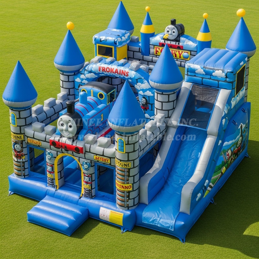 T5-2523 Thomas & Friends Theme Inflatable Castles