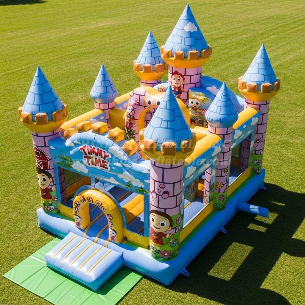 T5-2528 Timmy Time Theme Inflatable Castles