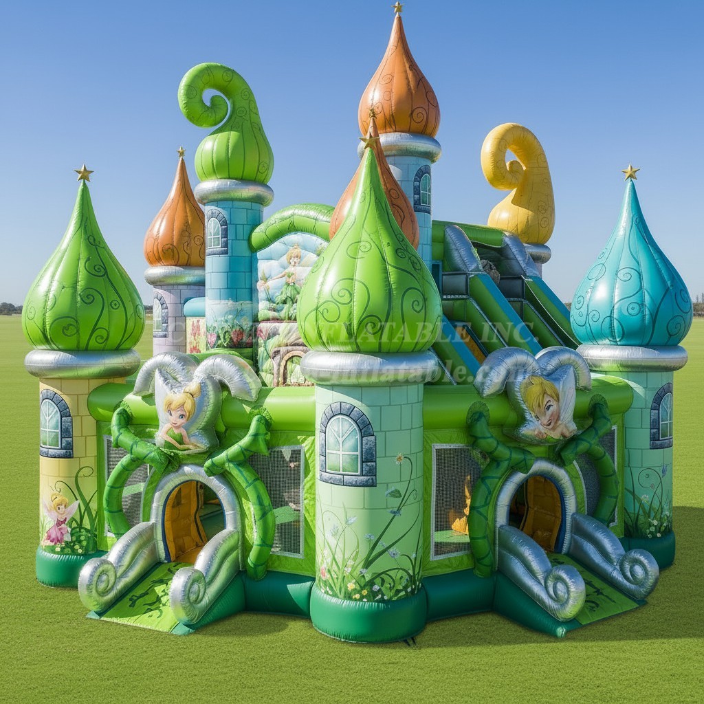 T5-2535 Tinker Bell Theme Inflatable Castles