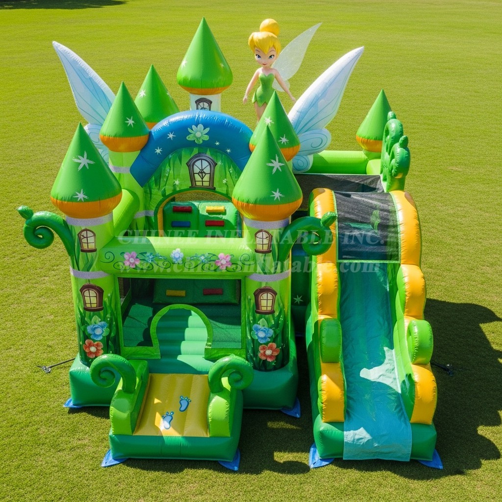 T5-2536 Tinker Bell Theme Inflatable Castles