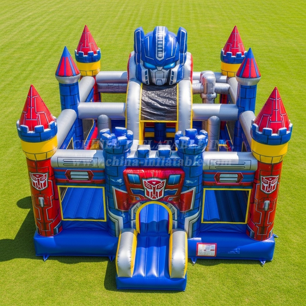 T5-2547 Transformers Theme Inflatable Castles