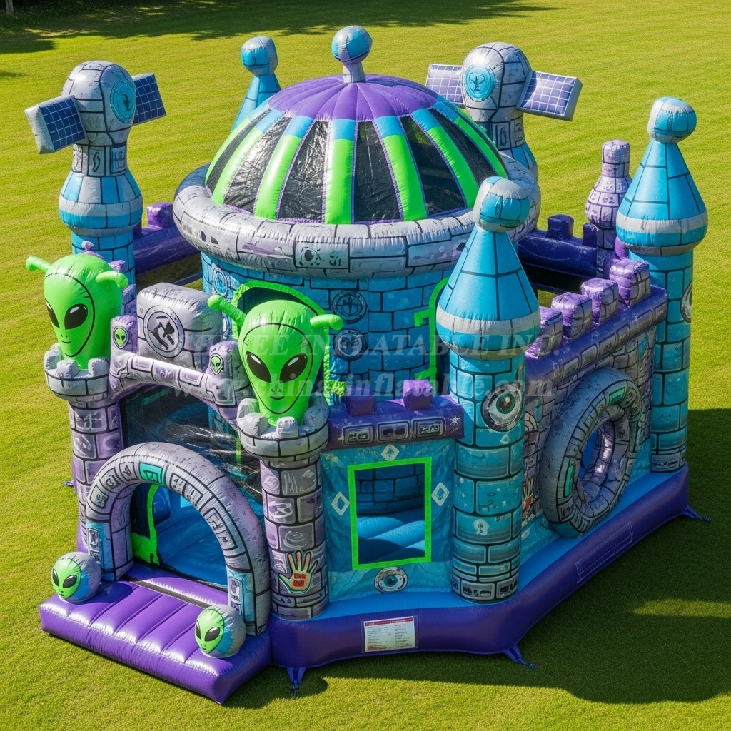 T5-2562 Alien Theme Inflatable Castles