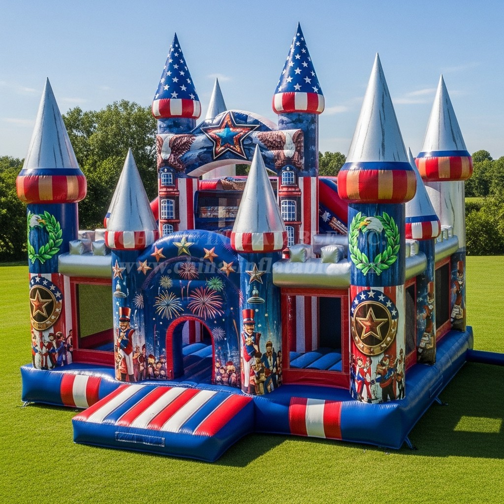 T5-2565 American Style Theme Inflatable Castles