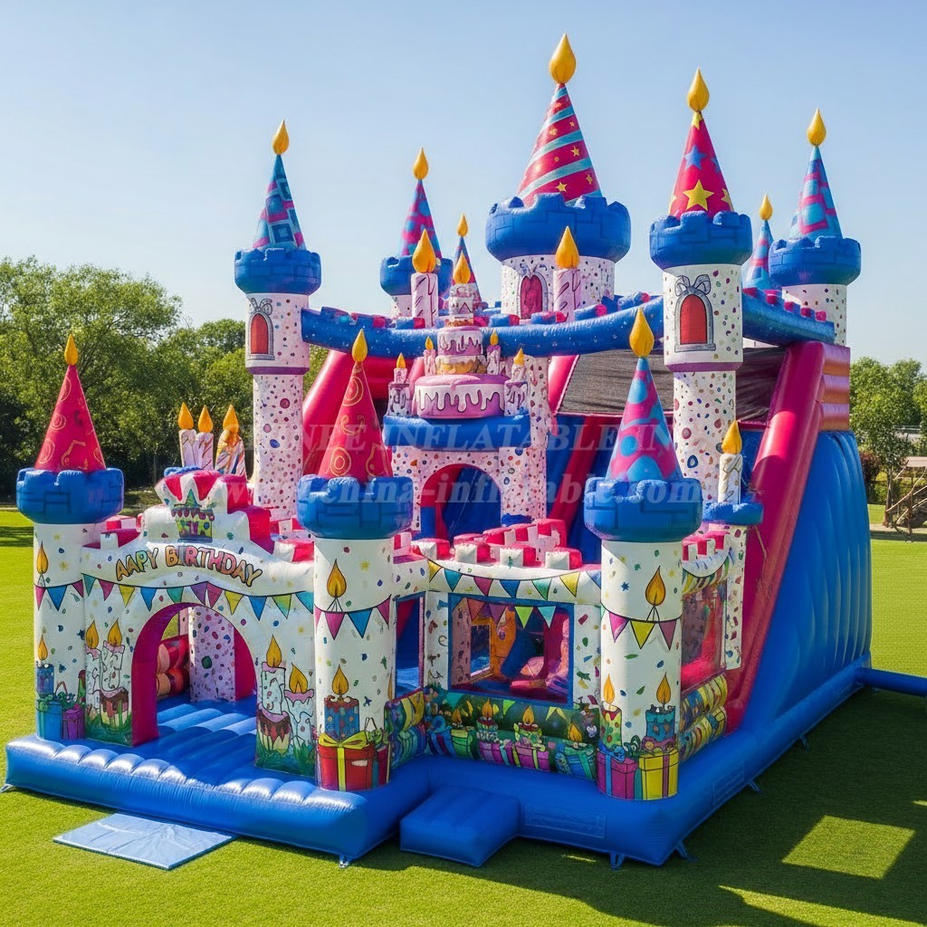 T5-2576 Birthdays Theme Inflatable Castles