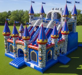 T5-2582 Castle Kingdom Theme Inflatable Castles