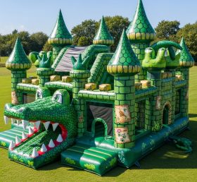T5-2597 Crocodile Theme Inflatable Castles