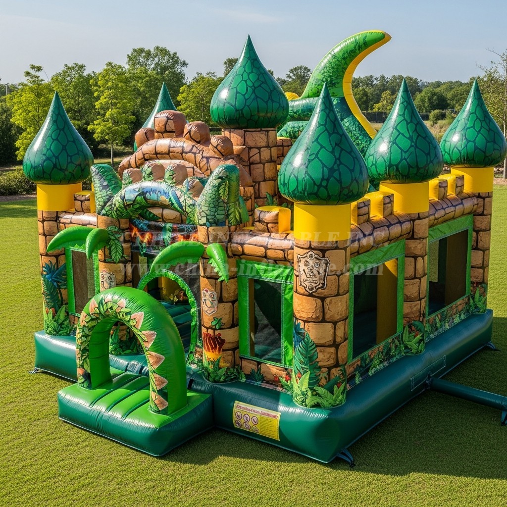 T5-2600 Dinosaur Theme Inflatable Castles