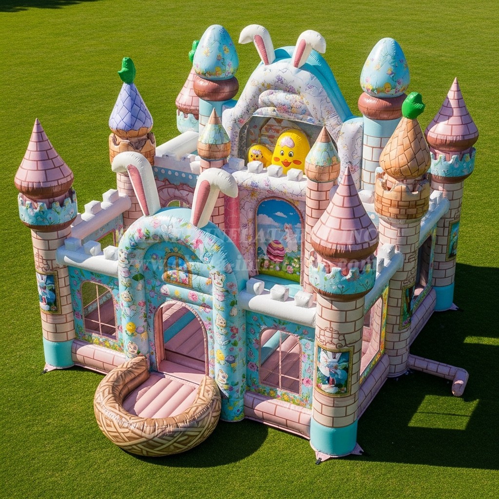 T5-2618 Easter Theme Inflatable Castles