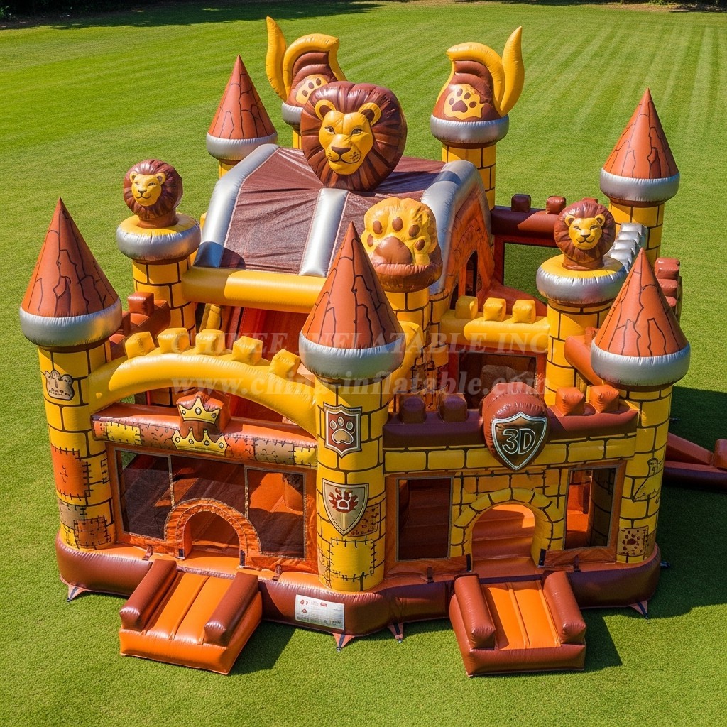 T5-2672 Lion Theme Inflatable Castles