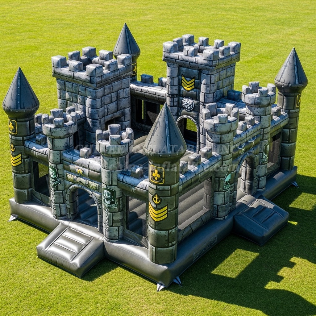 T5-2682 Military Style Theme Inflatable Castles