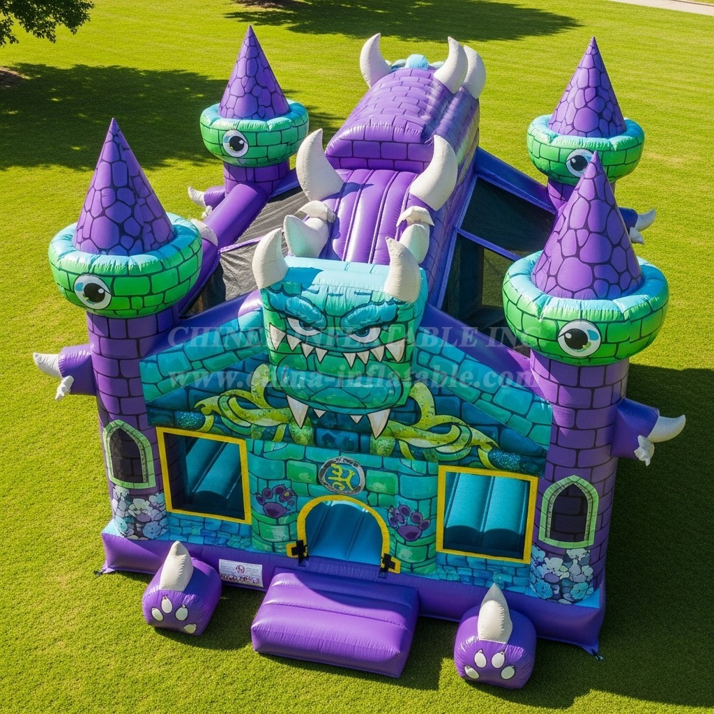 T5-2686 Monster Theme Inflatable Castles