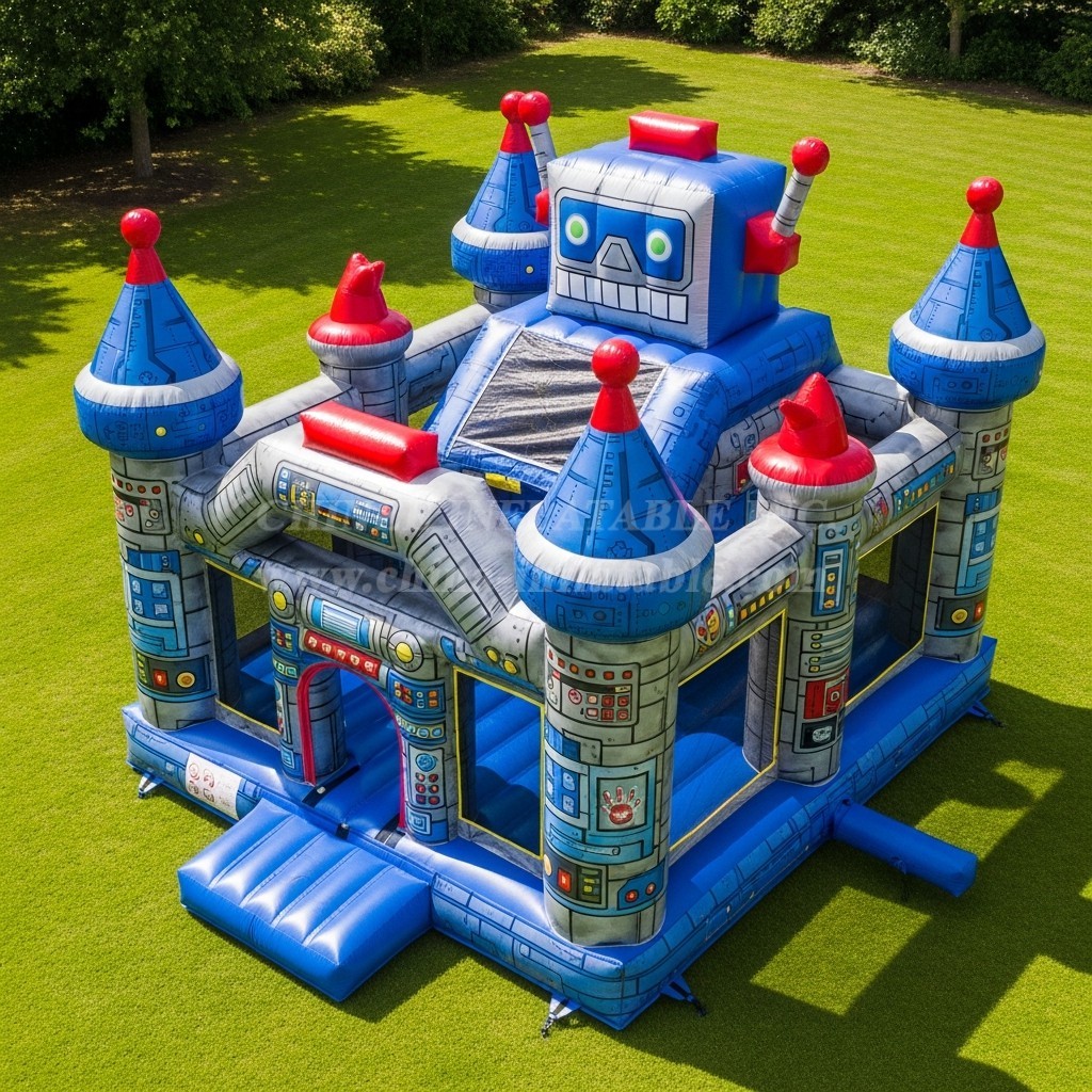 T5-2729 Robot Theme Inflatable Castles