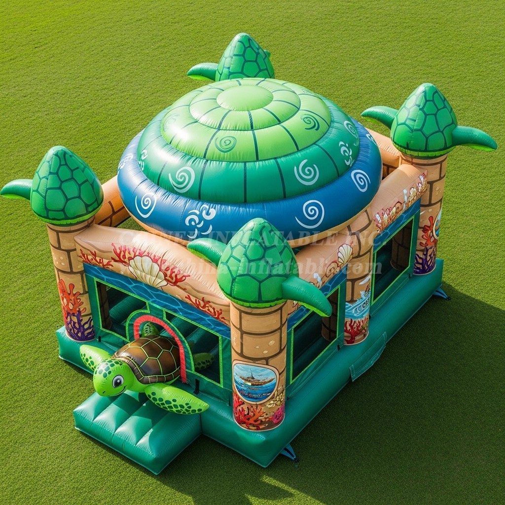 T5-2770 Turtle Theme Inflatable Castles