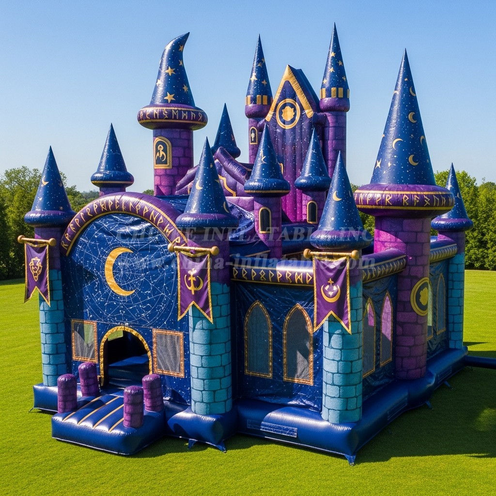 T5-2787 Wizard Theme Inflatable Castles