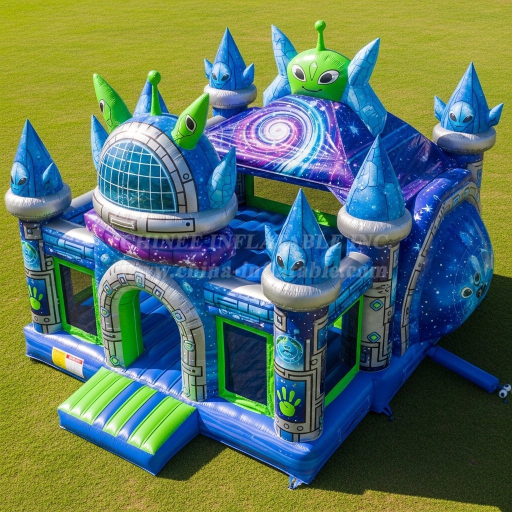 T5-2807 Alien Theme Inflatable Castles