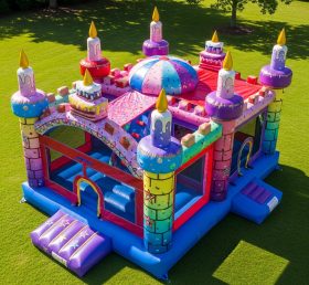 T5-2826 Birthdays Theme Inflatable Castles