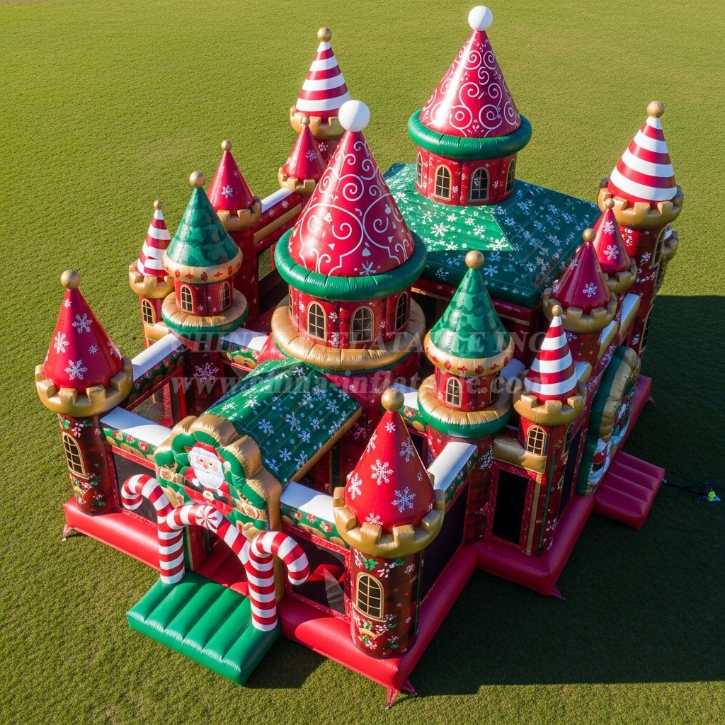 T5-2854 Christmas Theme Inflatable Castles