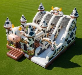 T5-2868 Cow Theme Inflatable Castles