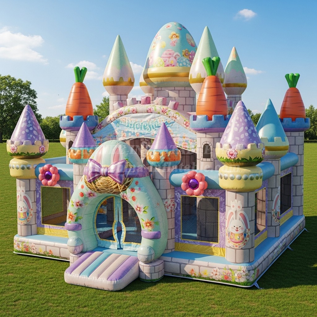 T5-2908 Easter Theme Inflatable Castles