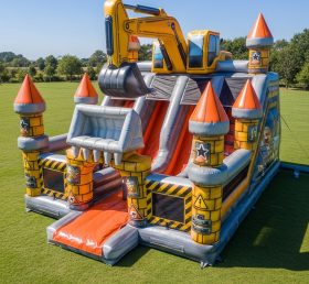 T5-2922 Excavator Theme Inflatable Castles