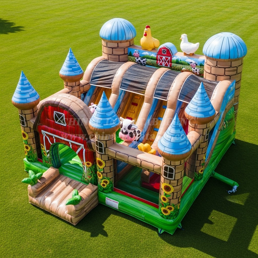 T5-2929 Farm Theme Inflatable Castles