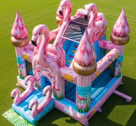 T5-2939 Flamingo Theme Inflatable Castles