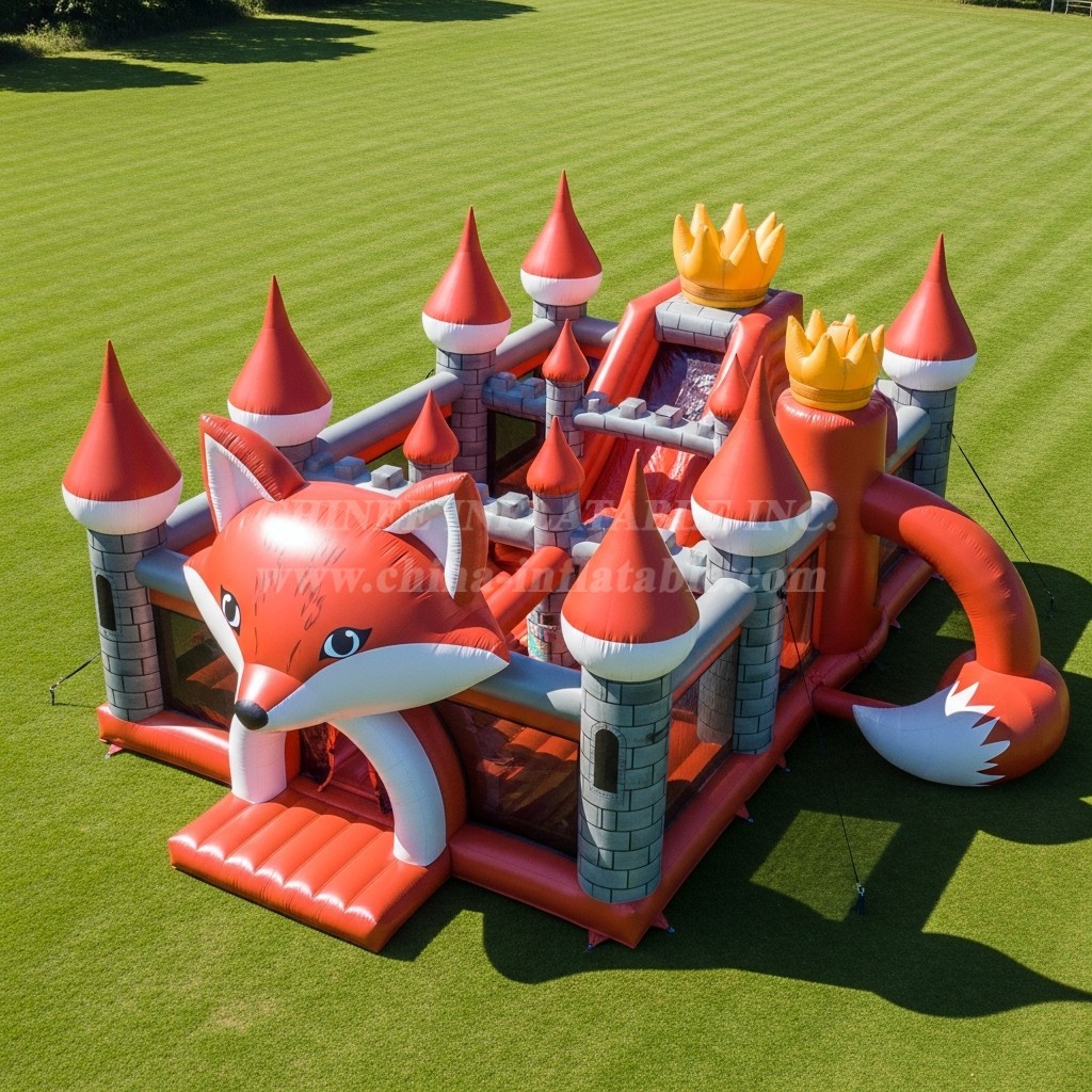 T5-2949 Fox Theme Inflatable Castles