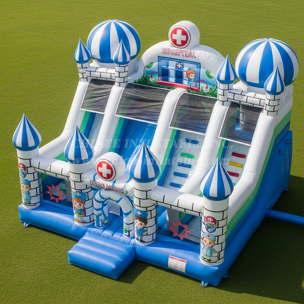 T5-2976 Hospital Theme Inflatable Castles