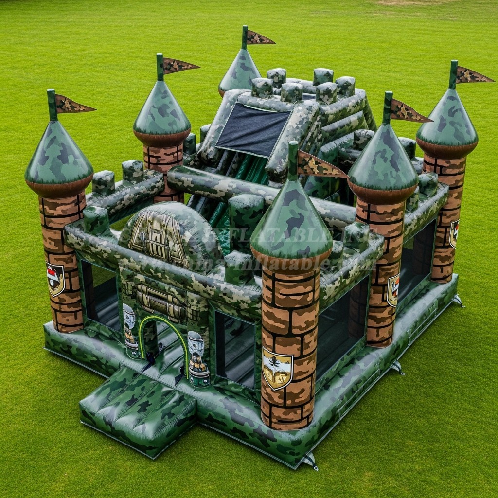 T5-3006 Military Style Theme Inflatable Castles