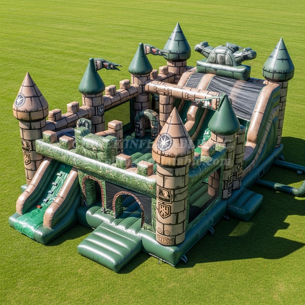 T5-3007 Military Style Theme Inflatable Castles