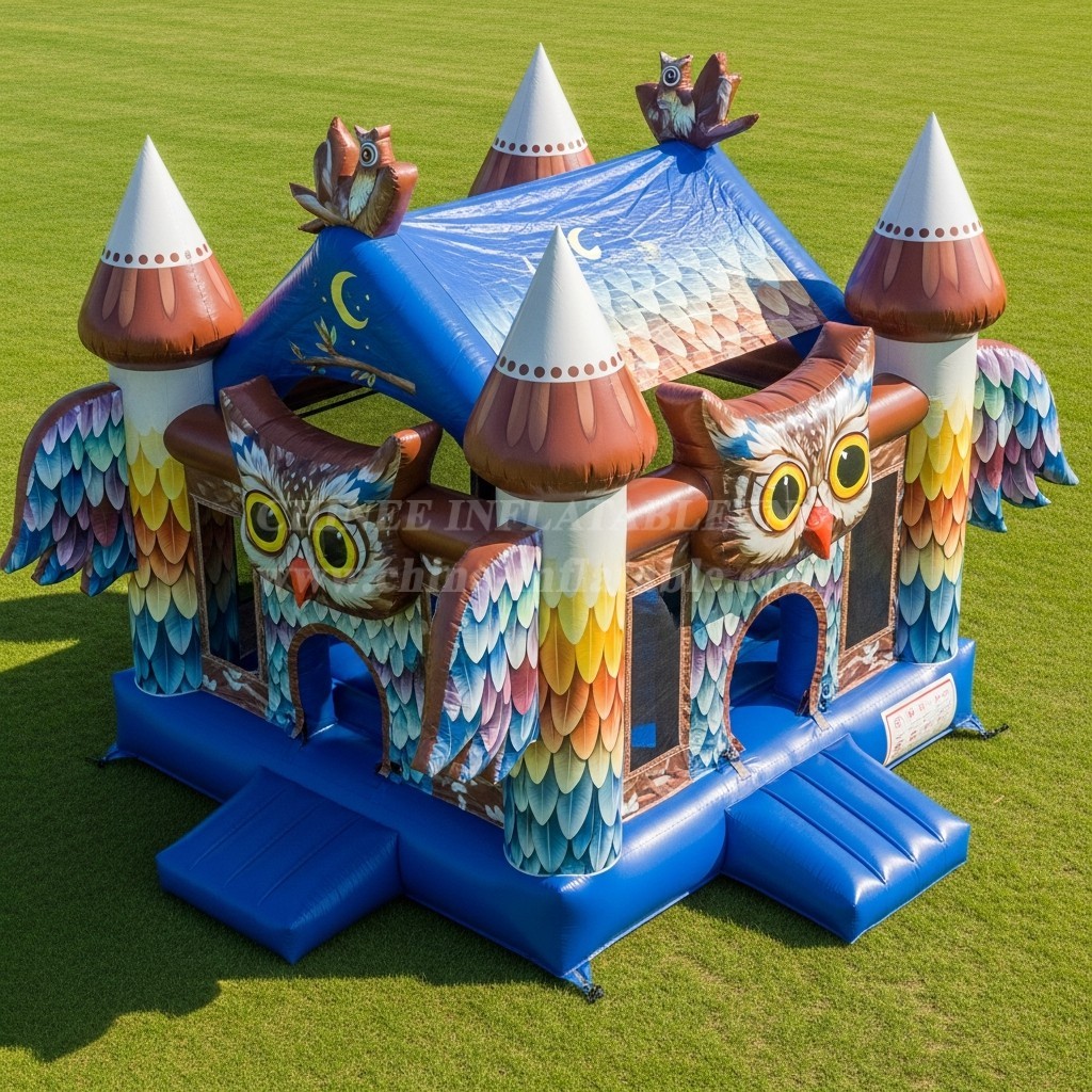 T5-3020 Owl Theme Inflatable Castles