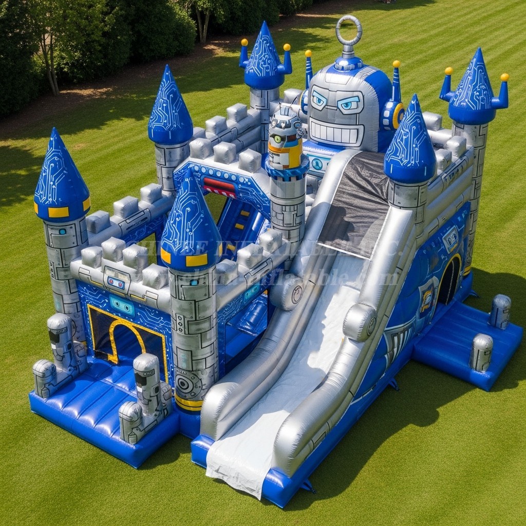 T5-3052 Robot Theme Inflatable Castles