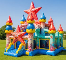 T5-3080 Starfish Theme Inflatable Castles