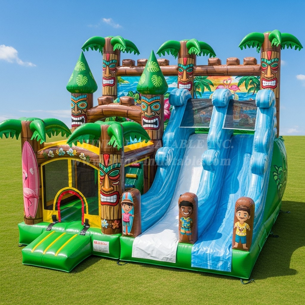 T5-3104 Tropical Theme Inflatable Castles