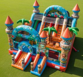 T5-3105 Tropical Theme Inflatable Castles