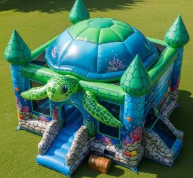 T5-3109 Turtle Theme Inflatable Castles
