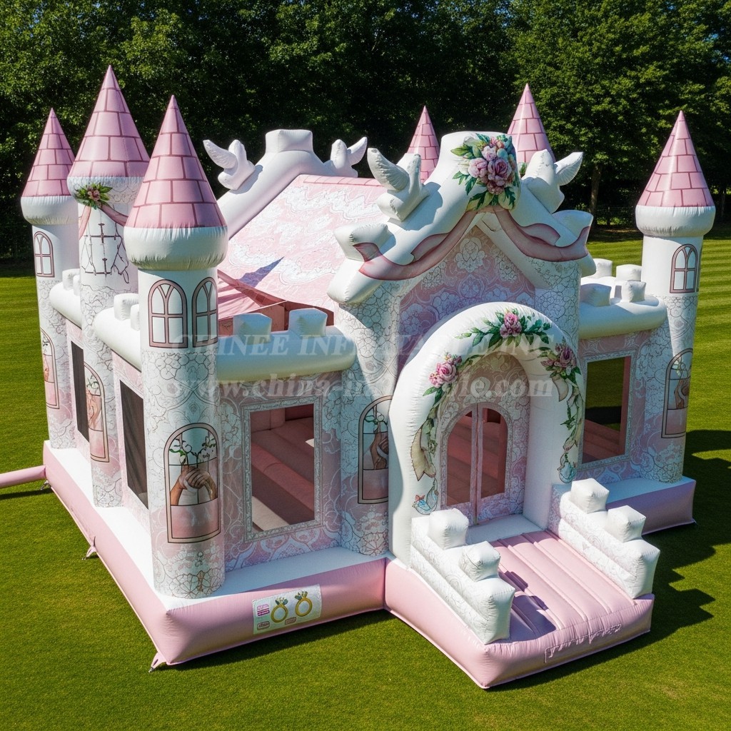 T5-3118 Weddings Theme Inflatable Castles
