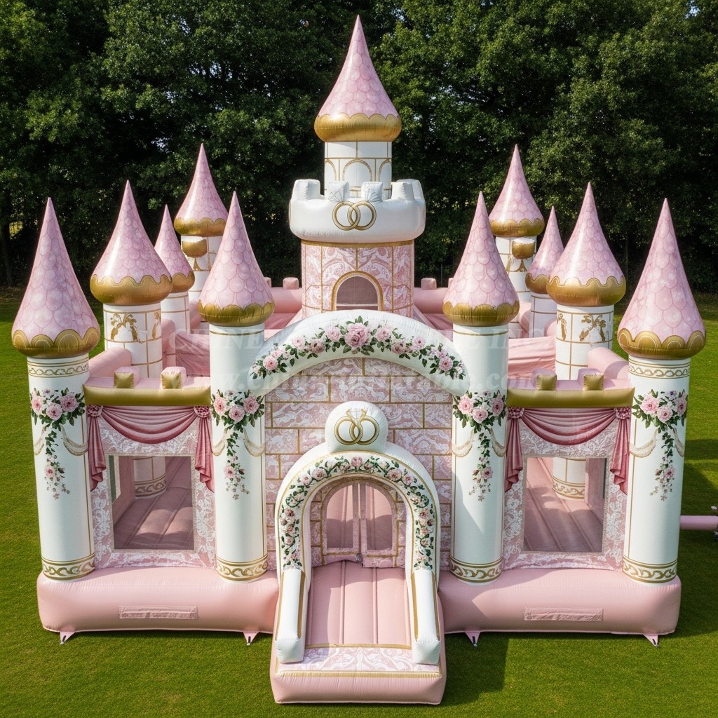 T5-3119 Weddings Theme Inflatable Castles
