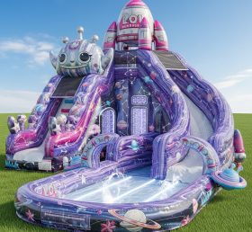 T8-9293 L.O.L. SURPRISE Theme Inflatable Water Slide