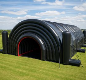 Tent1-6011 Black Tunnel Inflatable Tent