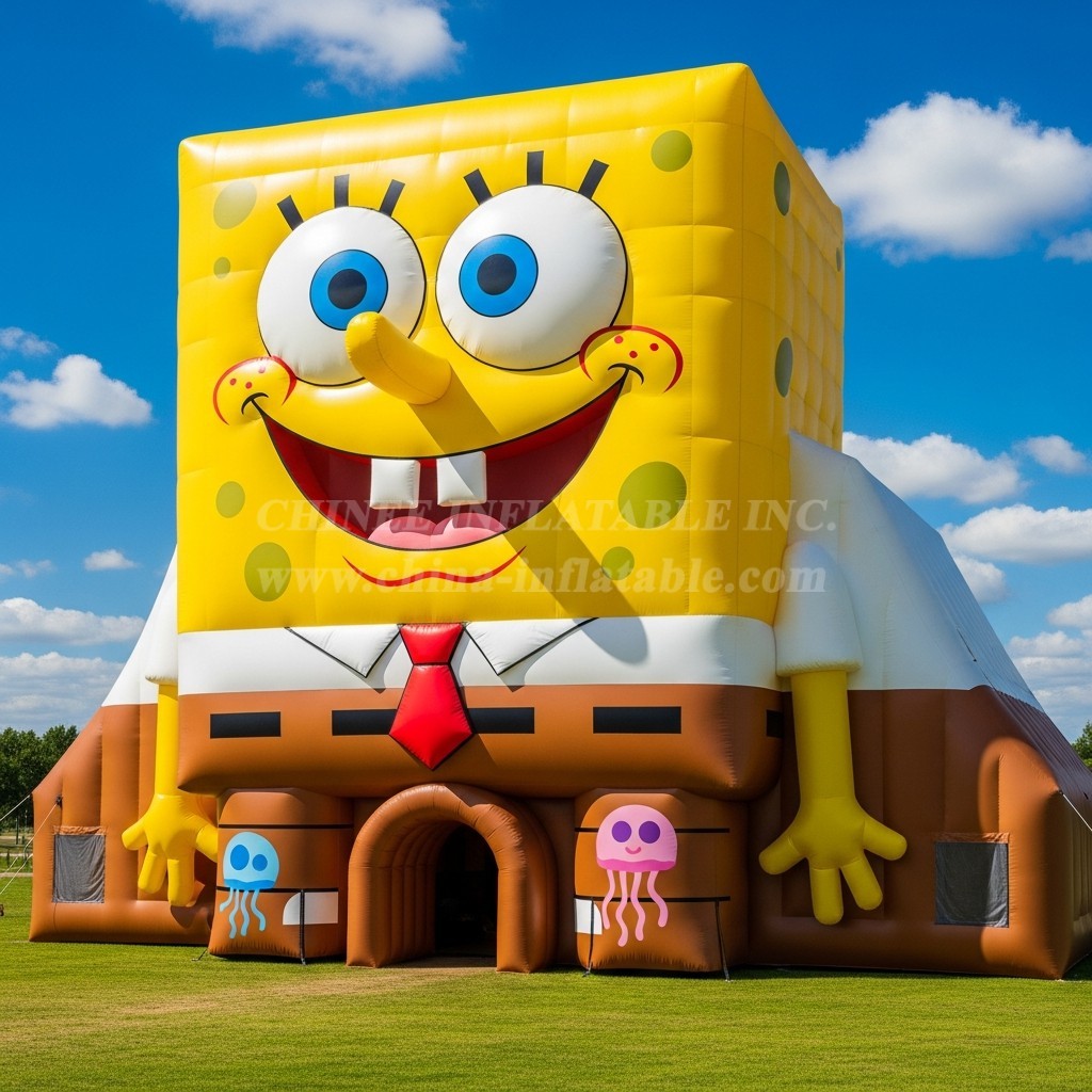 Tent1-6029 SpongeBob Inflatable Tent