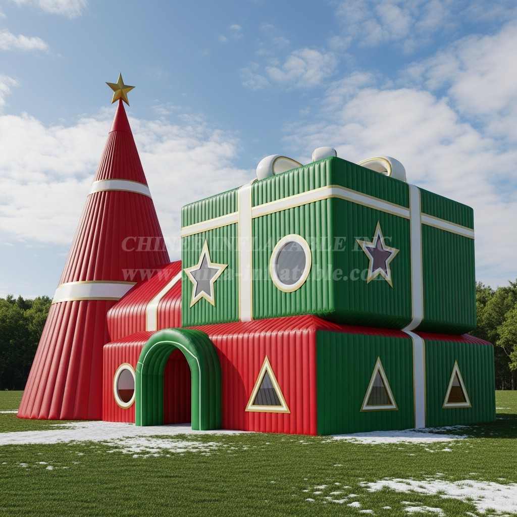 Tent1-6062 Christmas Theme Inflatable Tent